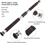 Pull Up Bar Dip Station Home Gym Equipment for Doorway, Wall Mounted Pull Up Bar for Adults Kids, Strength Training Equipment with Adjustable Height, 330 lbs Capacity
