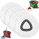 8 Pack Mop Heads Replacement for O-Ceda Easy Wrin Spin Mop, Microfiber Spin Mop Refills, Easy Cleaning Mop Head Replacement