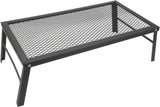 HERCHR Folding Campfire Grill, Heavy Duty Iron Material Campfire Cooking Campfire Grill Waterproof Portable Camp Fire Cooking Rack for Barbecue Camping