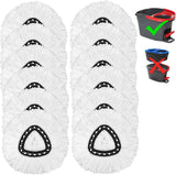 8 Pack Mop Heads Replacement for O-Ceda Easy Wrin Spin Mop, Microfiber Spin Mop Refills, Easy Cleaning Mop Head Replacement